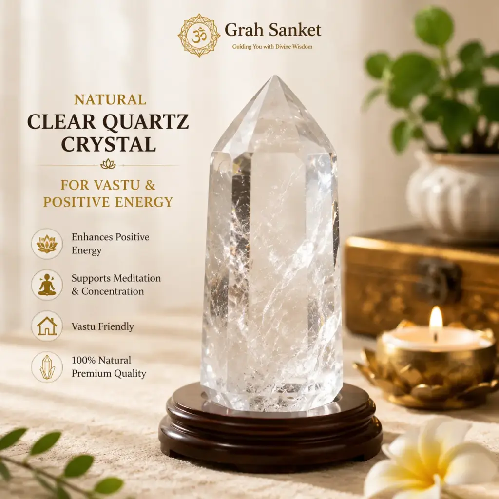 Natural Clear Quartz Crystal